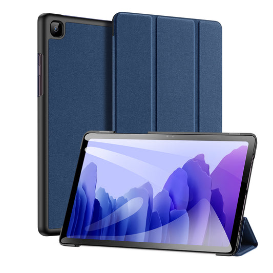 Domo Flip Samsung Galaxy Tab A7 Leather Case Smart Magnetic Tri-fold Stand