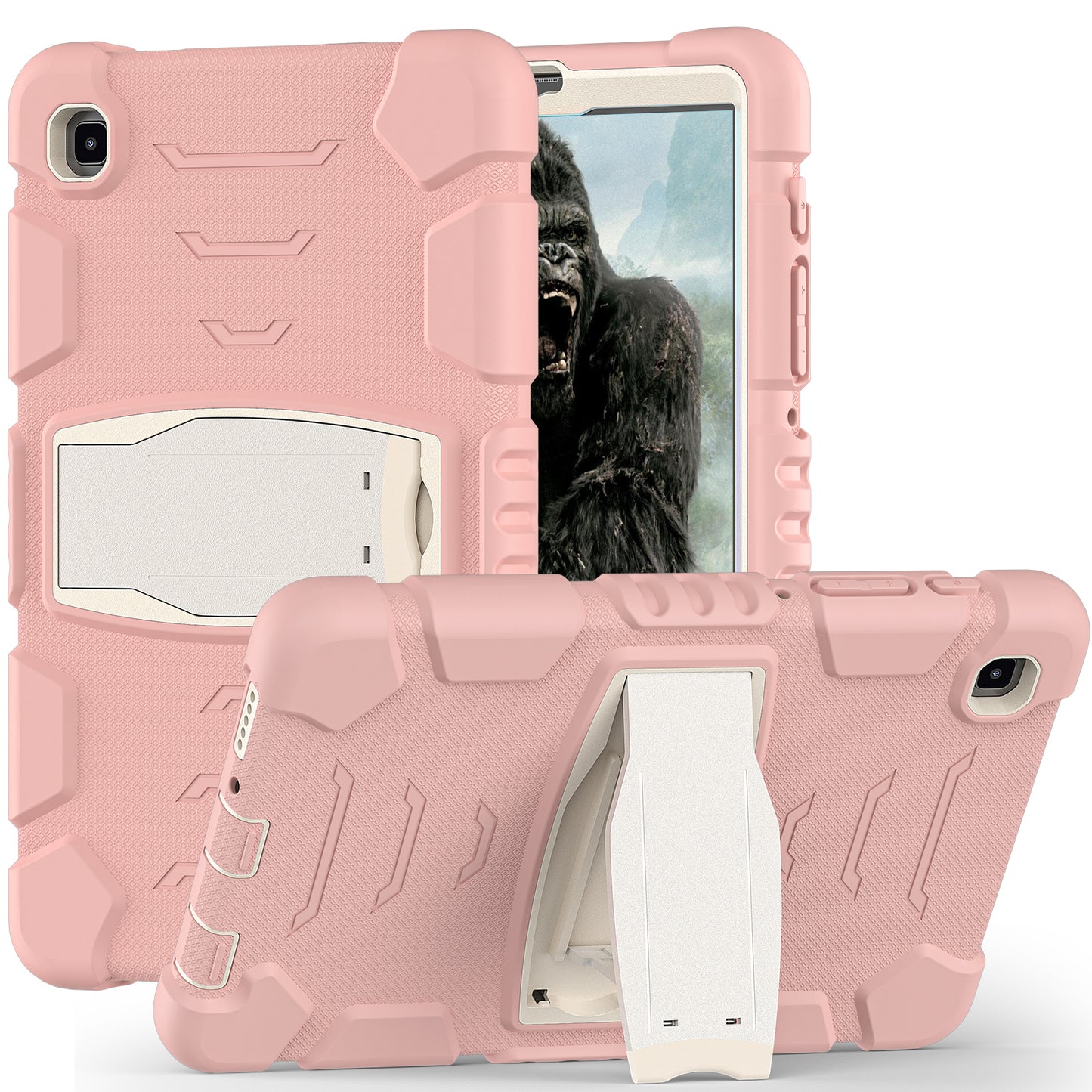 Gorilla King Kong Galaxy Tab A7 Lite Case Full Body Triple Protection Folding Stand