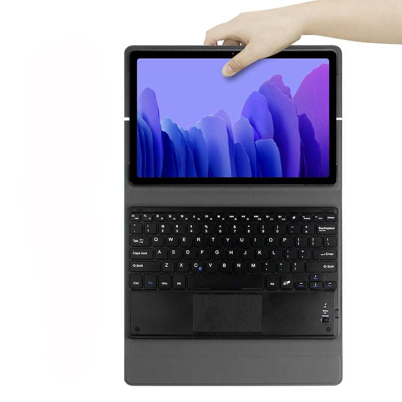 Metal Hinge Samsung Galaxy Tab A7 Keyboard Case with Touchpad Detachable