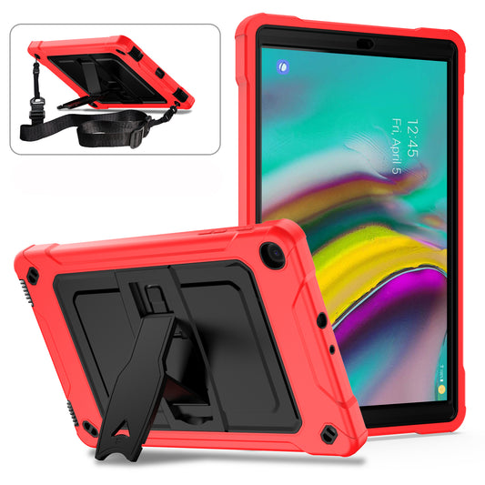 Square Super Galaxy Tab A 10.1 (2019) Shockproof Case Heavy Duty Protection