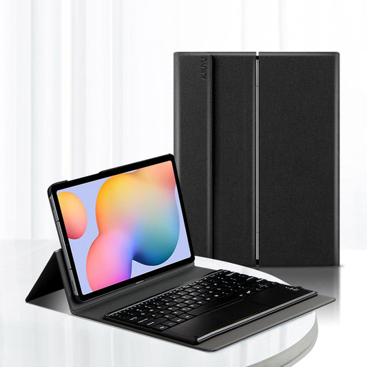 Metal Hinge Samsung Galaxy Tab S6 Lite Keyboard Case with Touchpad Detachable