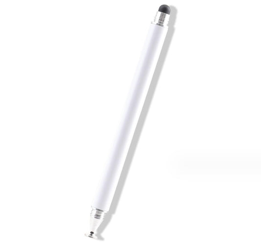Phone Tablet Capacitive Screen Aluminum Touch Pen Rubber Tip Dual Disc Drawing Stylus