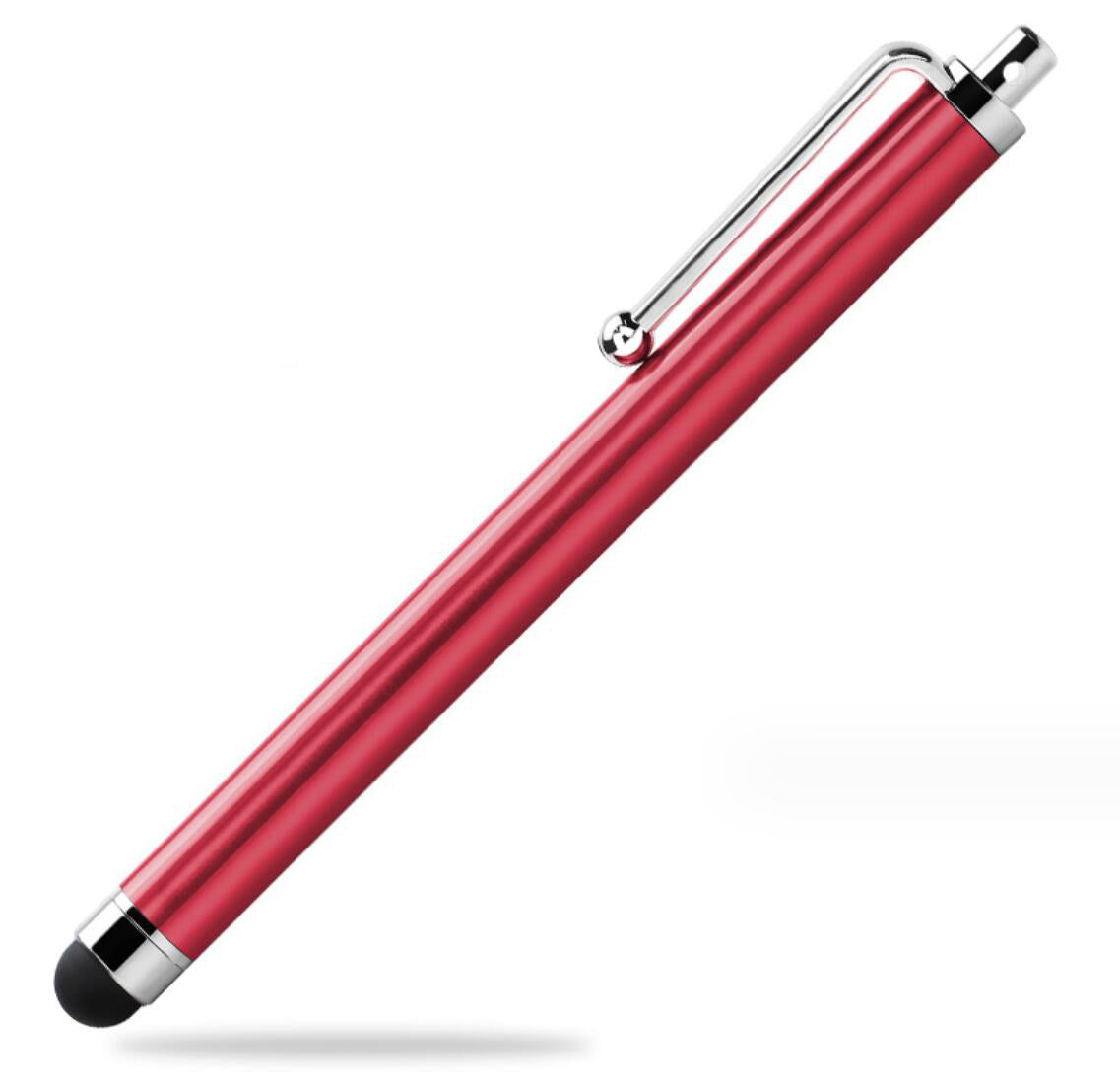 Rubber Tip Touch Pen Aluminum Capacitive Screen Phone Tablet Stylus IOS Android