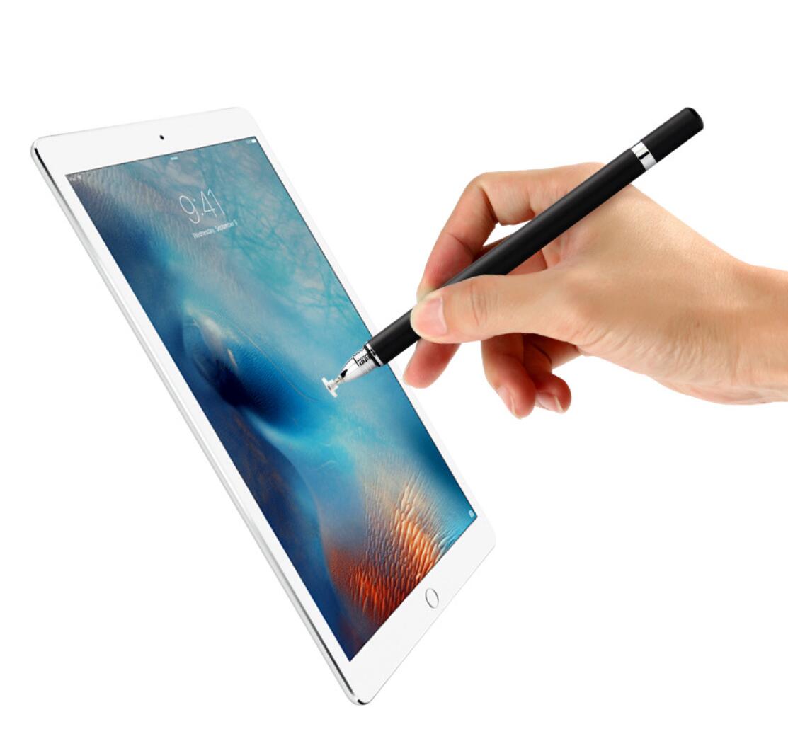 2 in 1 Ink Refill Dual Disc Handwriting Pen Phone Tablet Universal Stylus