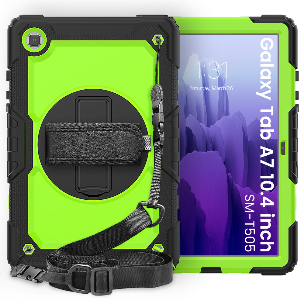 Tough Strap Galaxy Tab A7 Shockproof Case Built-in Screen Protector
