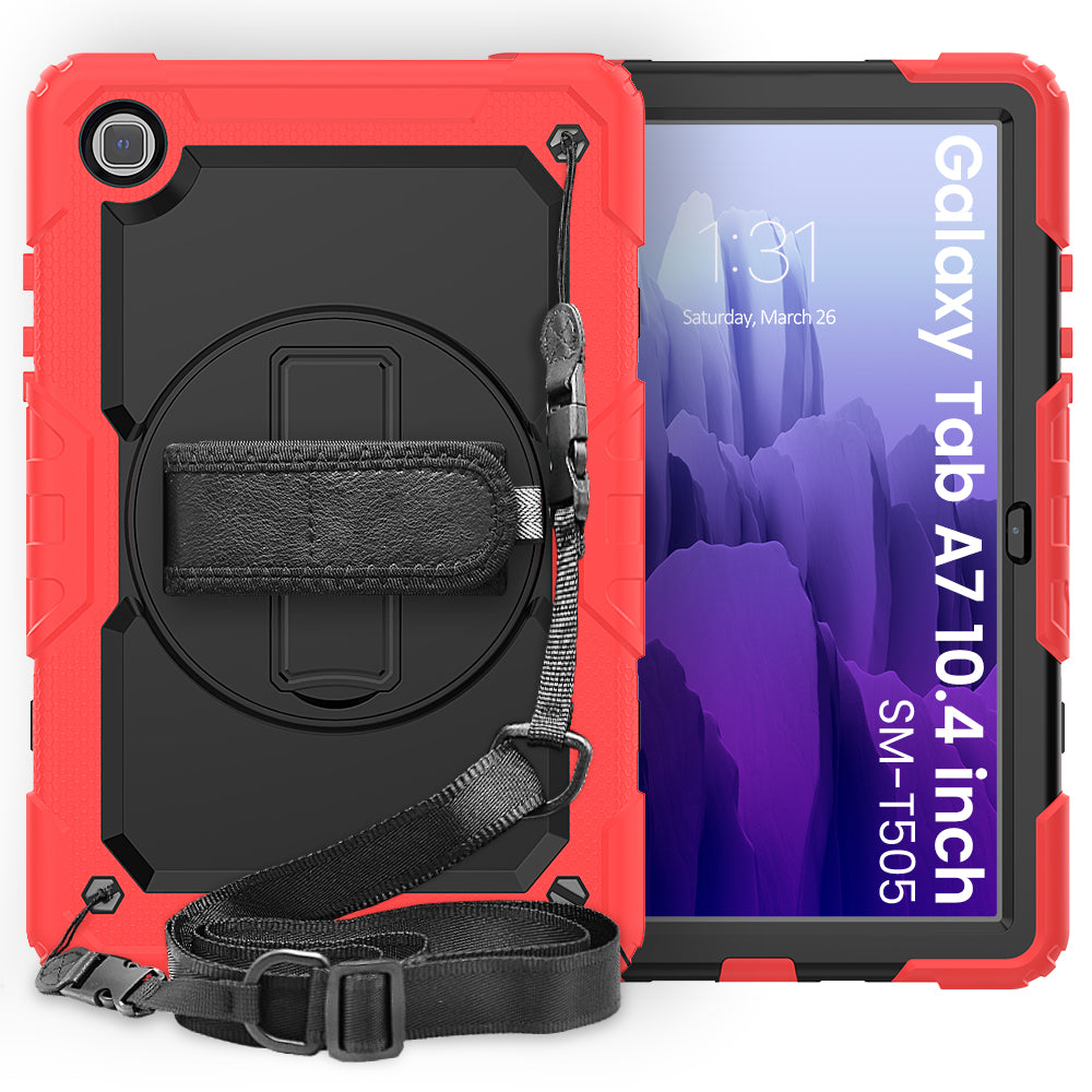 Tough Strap Galaxy Tab A7 Shockproof Case Built-in Screen Protector