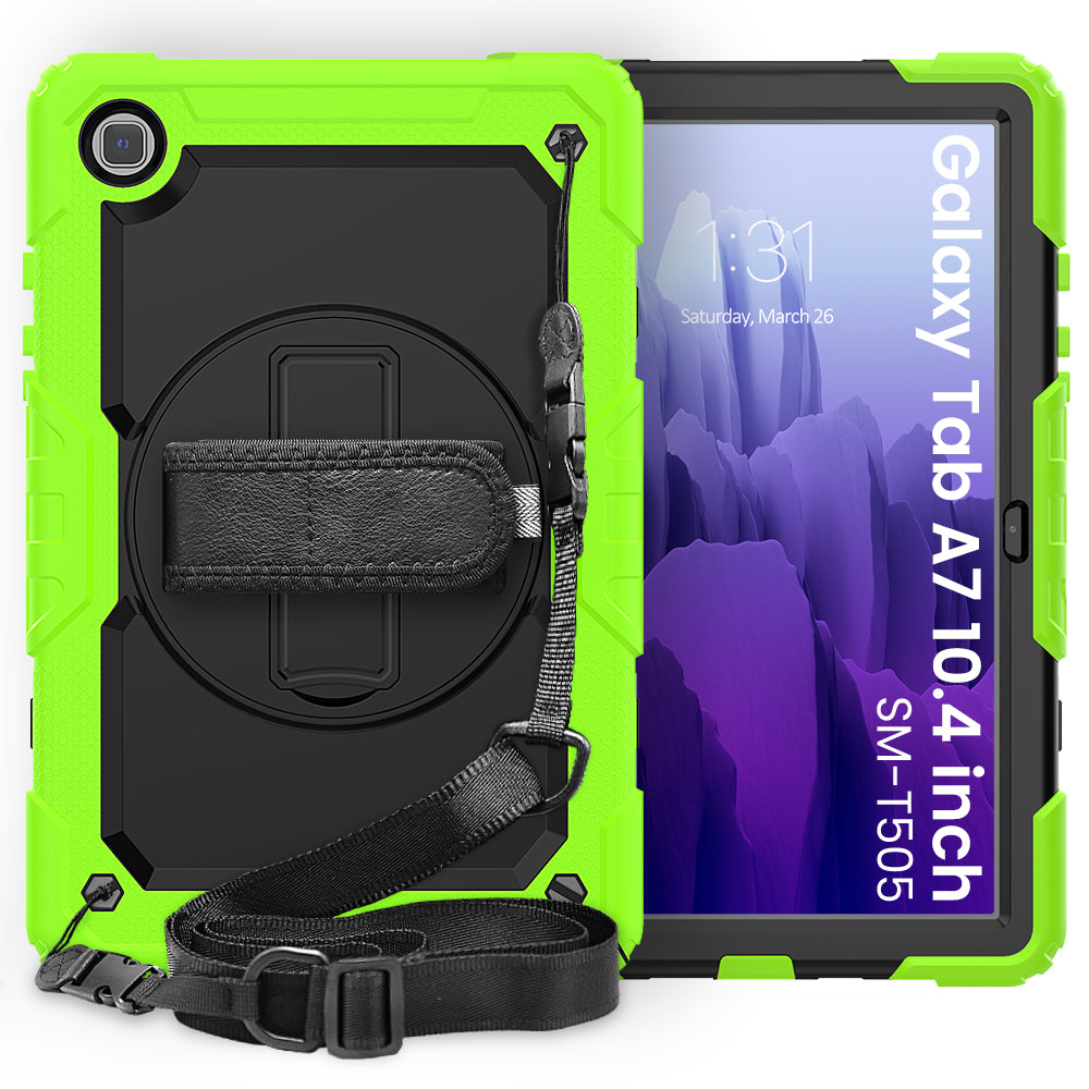 Tough Strap Galaxy Tab A7 Shockproof Case Built-in Screen Protector