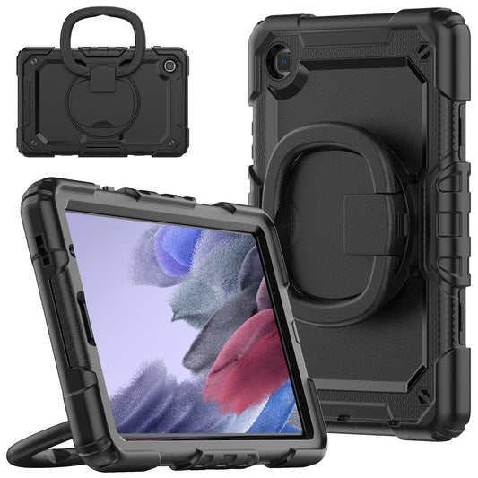 Tough Hook Galaxy Tab A7 Lite Shockproof Case Rotatable Folding Handle Grip