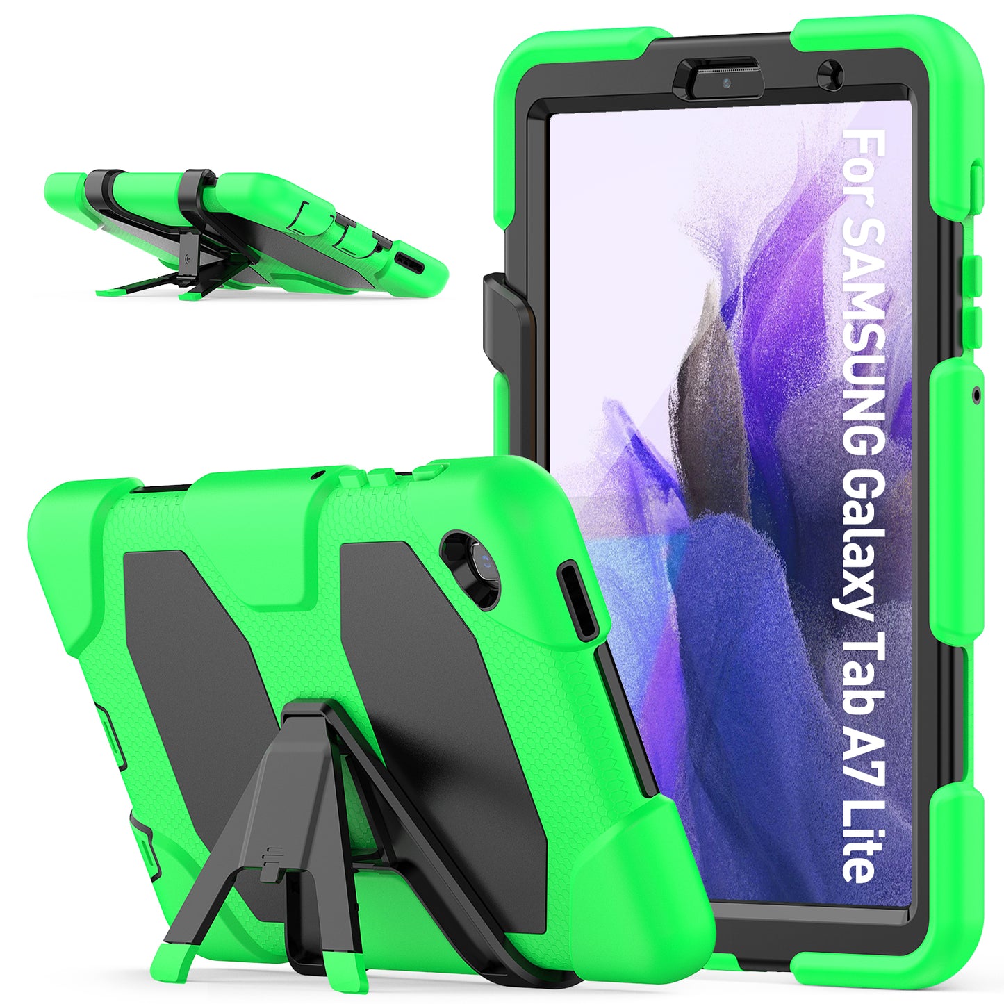 Tough Box Galaxy Tab A7 Lite Shockproof Case with Built-in Screen Protector