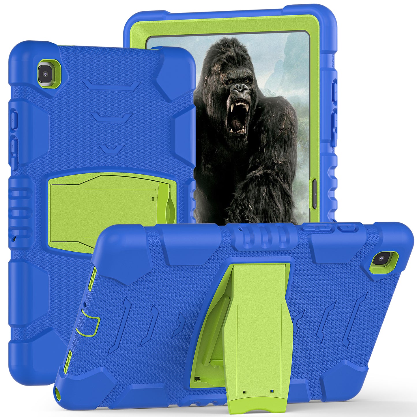 Gorilla King Kong Galaxy Tab A7 Case Full Body Triple Protection Folding Stand