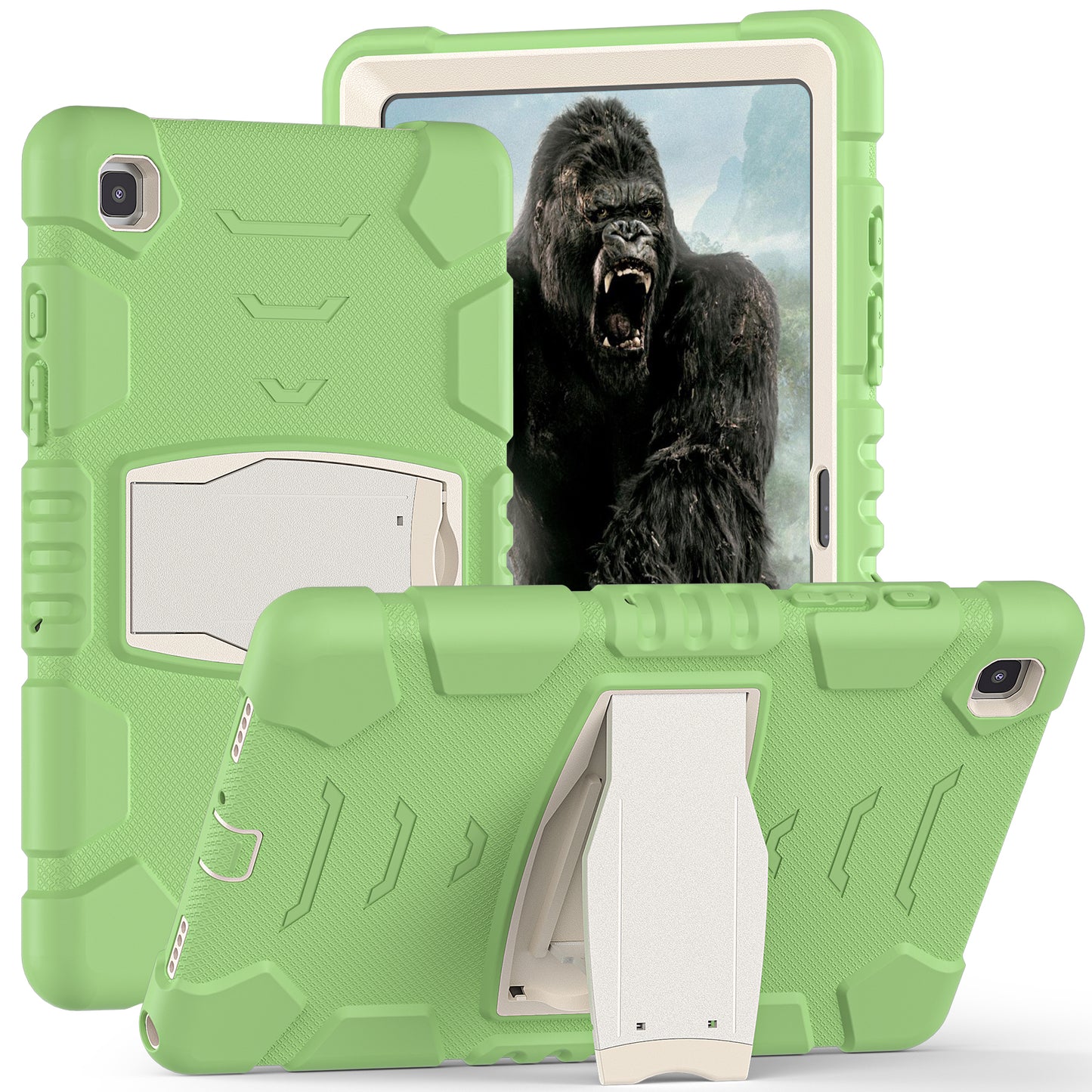 Gorilla King Kong Galaxy Tab A7 Case Full Body Triple Protection Folding Stand