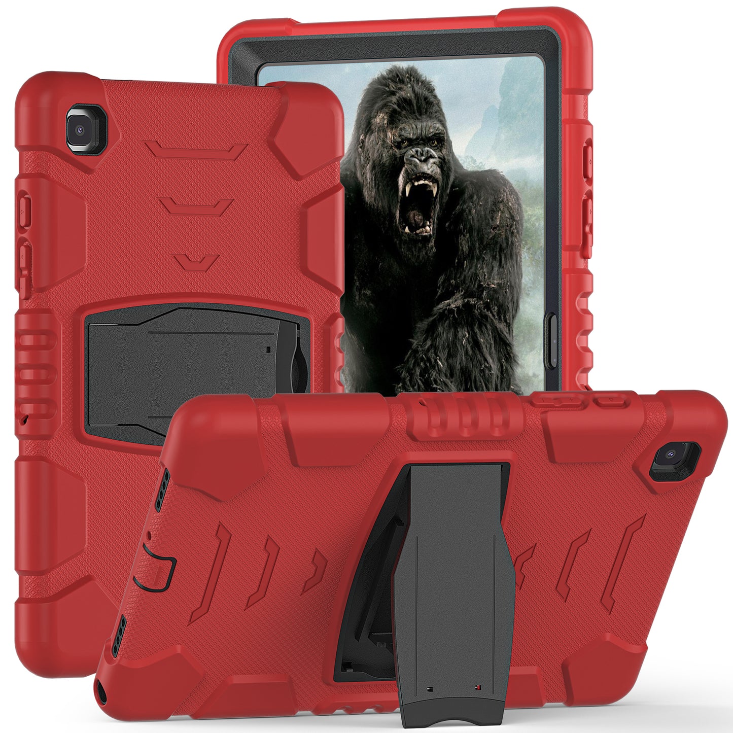 Gorilla King Kong Galaxy Tab A7 Case Full Body Triple Protection Folding Stand