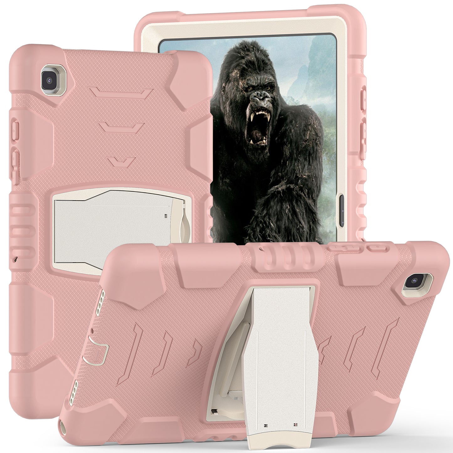 Gorilla King Kong Galaxy Tab A7 Case Full Body Triple Protection Folding Stand