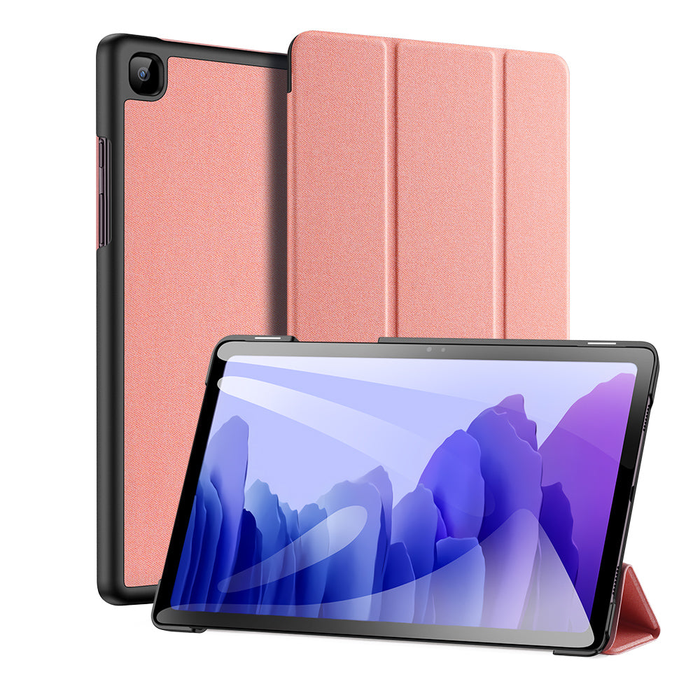 Domo Flip Samsung Galaxy Tab A7 Leather Case Smart Magnetic Tri-fold Stand