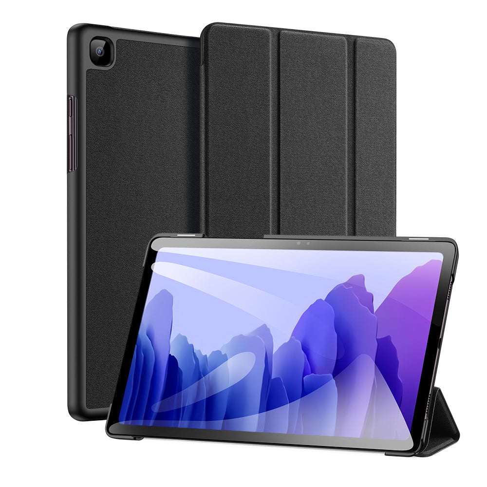 Domo Flip Samsung Galaxy Tab A7 Leather Case Smart Magnetic Tri-fold Stand