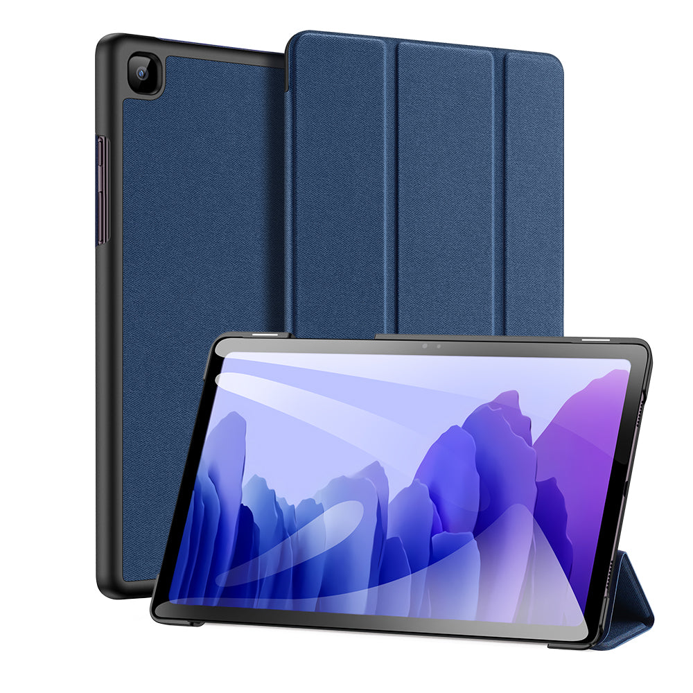 Domo Flip Samsung Galaxy Tab A7 Leather Case Smart Magnetic Tri-fold Stand