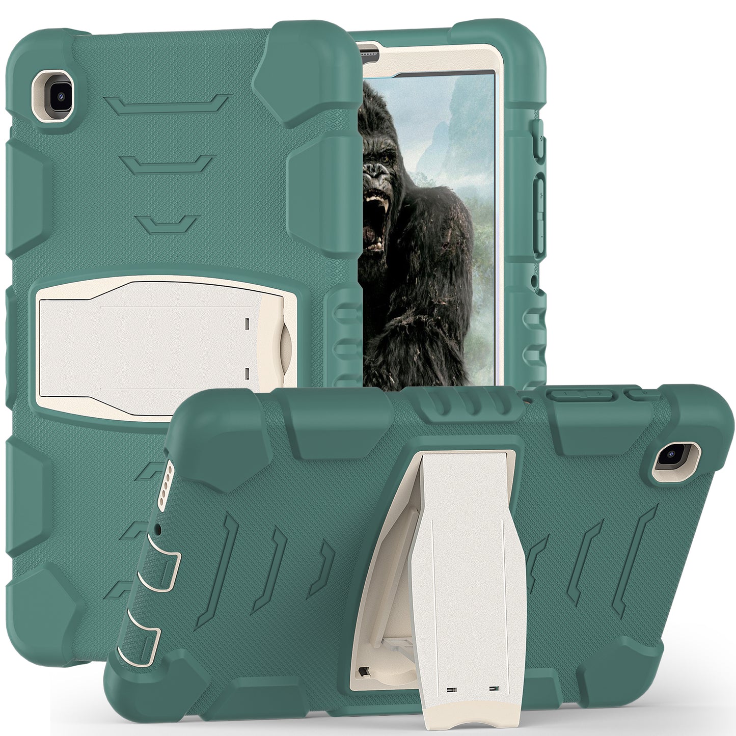 Gorilla King Kong Galaxy Tab A7 Lite Case Full Body Triple Protection Folding Stand