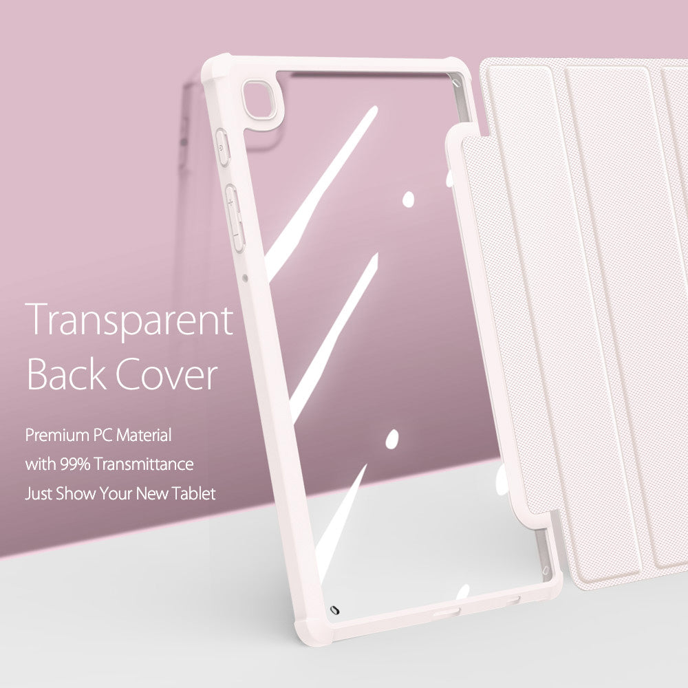 Toby Smart Samsung Galaxy Tab A7 Lite Leather Case Crystal PC Smart Slim Magntic