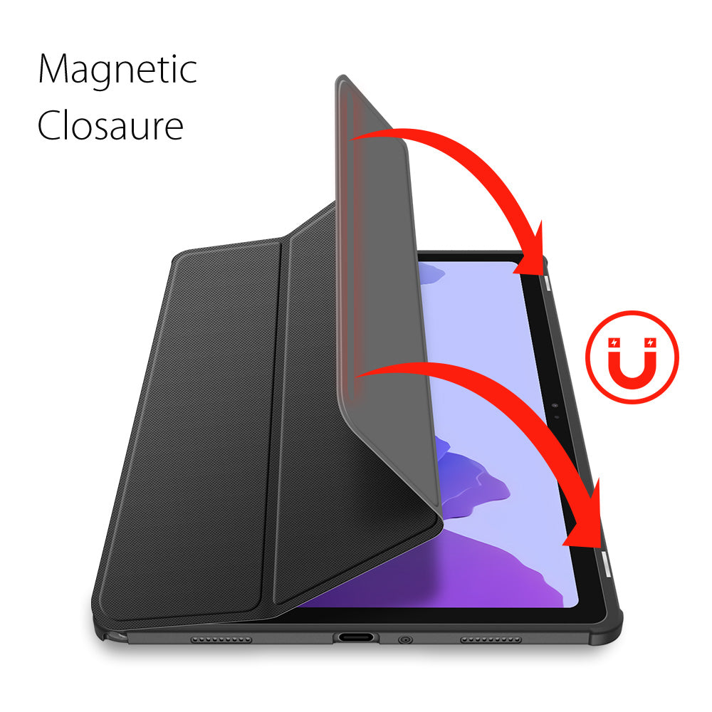 Toby Smart Samsung Galaxy Tab A7 Leather Case Crystal PC Smart Slim Magntic