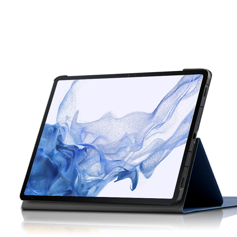 Metal Hinge Samsung Galaxy Tab S8+ Keyboard Case with Touchpad Detachable