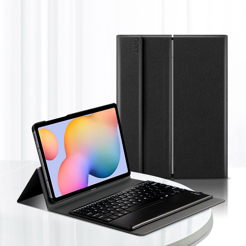 Metal Hinge Samsung Galaxy Tab S6 Lite Keyboard Case with Touchpad Detachable