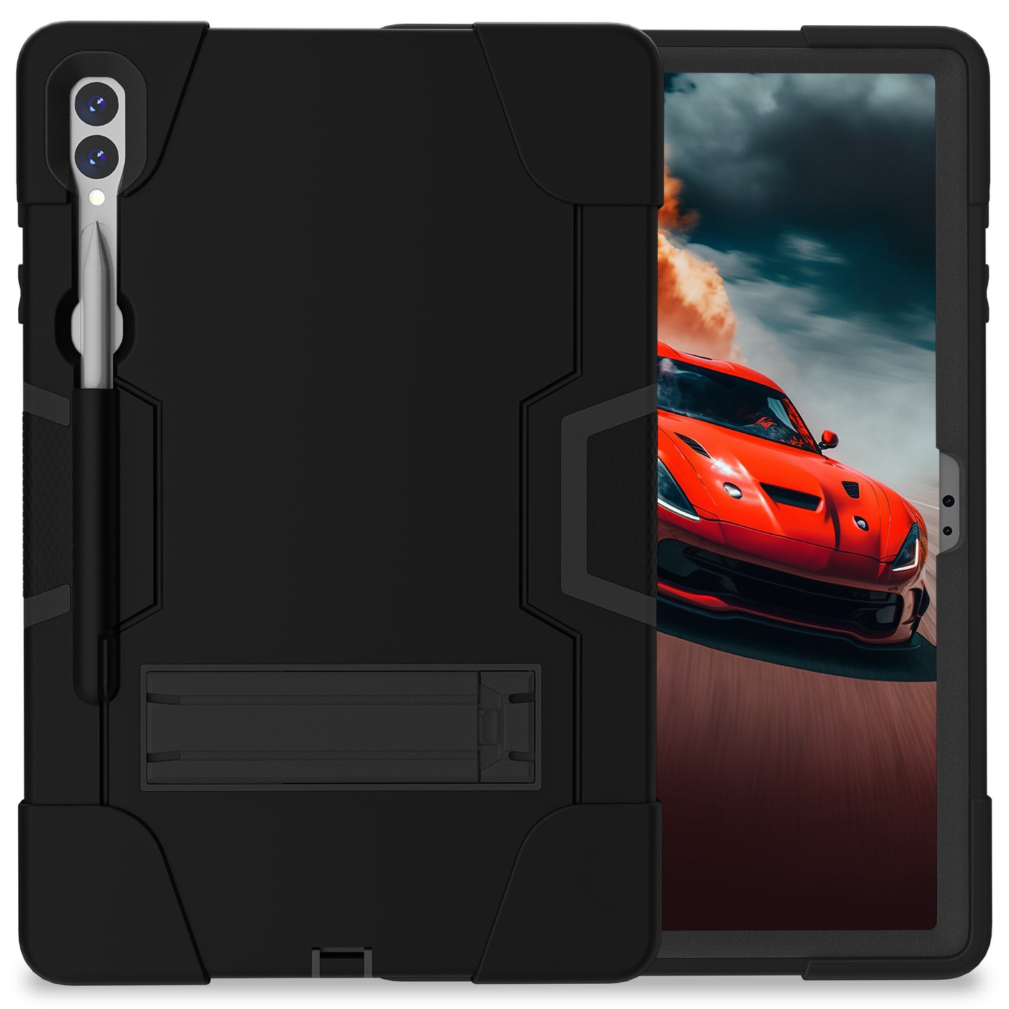 Contrast Armor Galaxy Tab S8+ Shockproof Case Silicone PC Full Protection