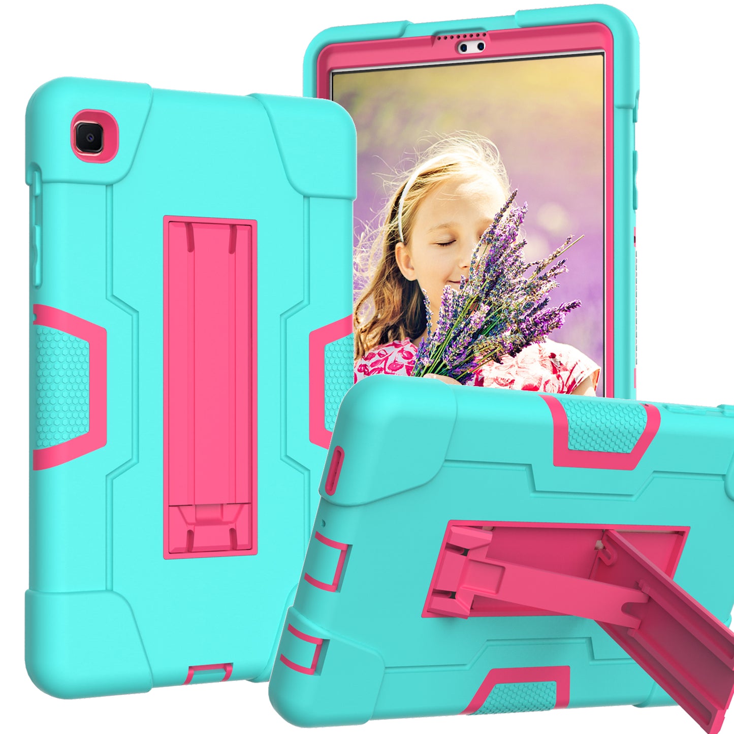 Contrast Armor Galaxy Tab A7 Lite Shockproof Case Silicone PC Full Protection
