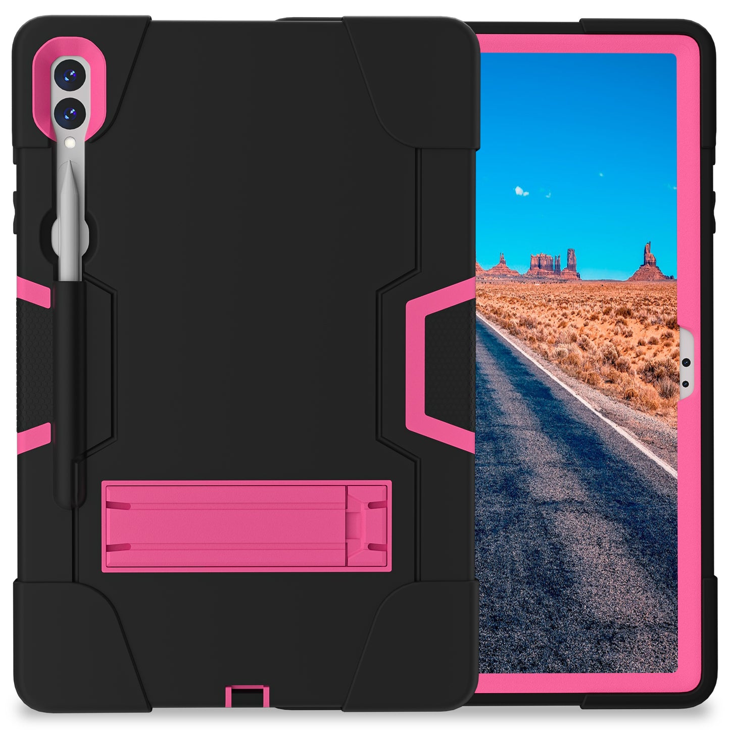 Contrast Armor Galaxy Tab S8+ Shockproof Case Silicone PC Full Protection