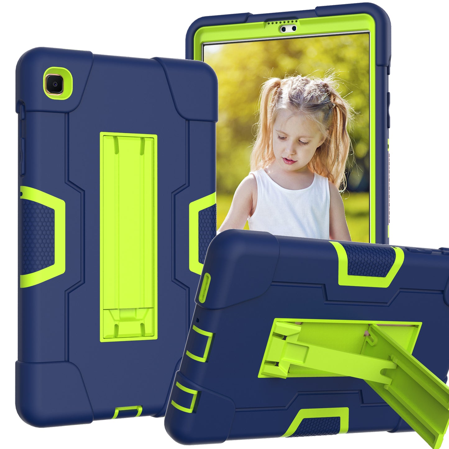 Contrast Armor Galaxy Tab A7 Lite Shockproof Case Silicone PC Full Protection