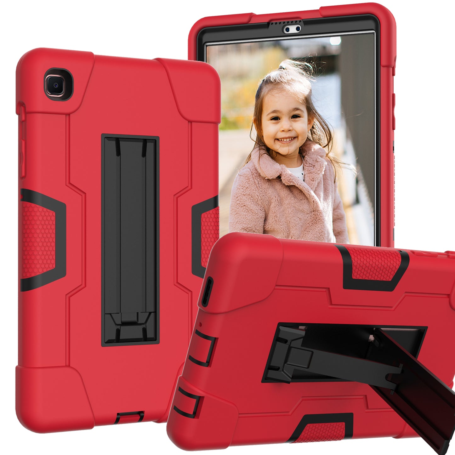 Contrast Armor Galaxy Tab A7 Lite Shockproof Case Silicone PC Full Protection