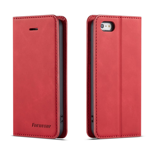 New Slim iPhone 5 5S SE Leather Case Book Stand Wallet Magnetic