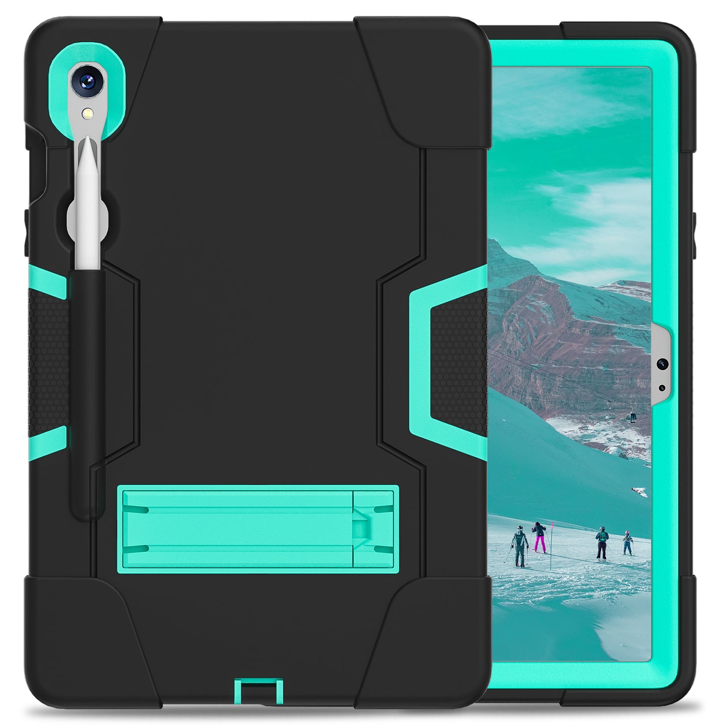 Contrast Armor Galaxy Tab S8 Shockproof Case Silicone PC Full Protection