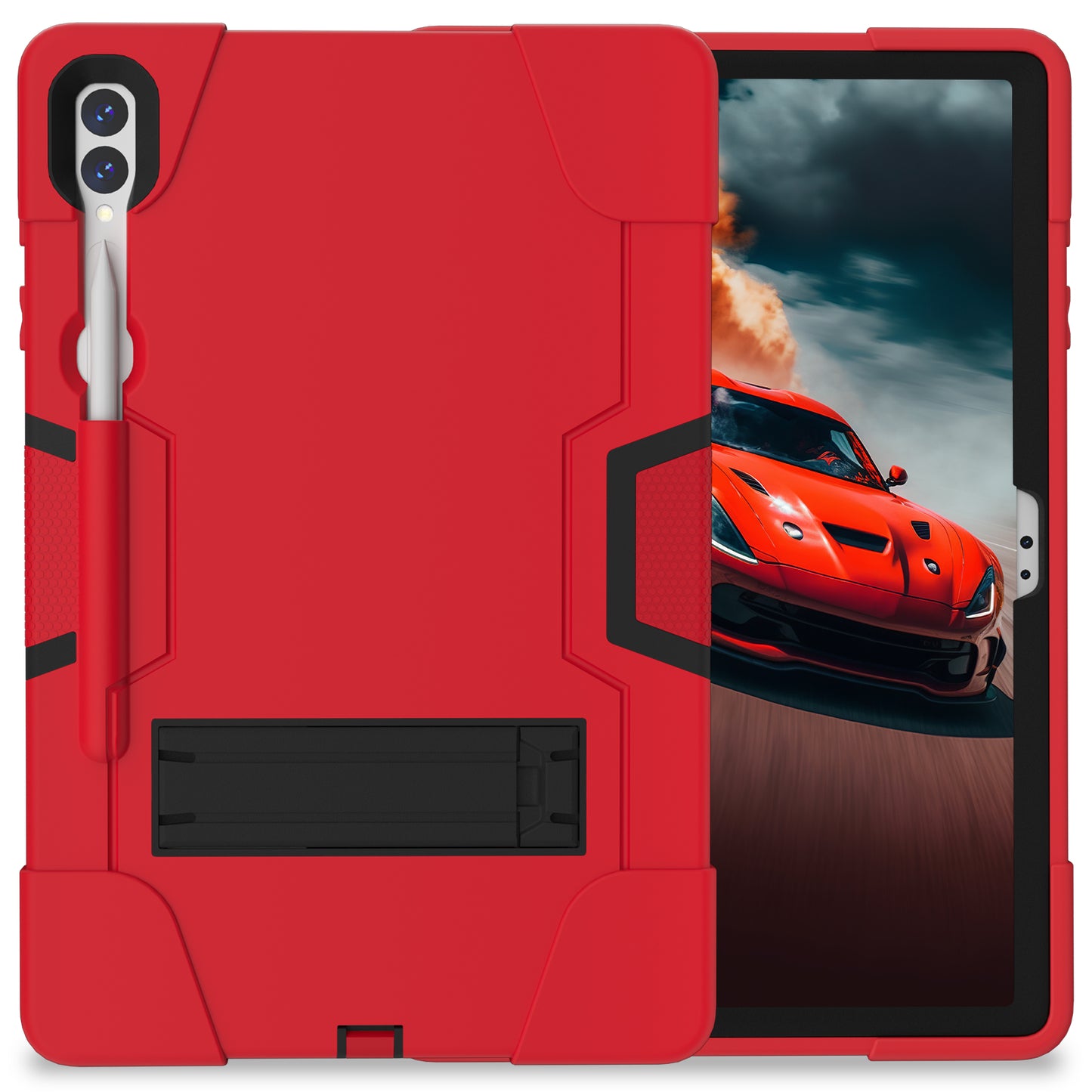 Contrast Armor Galaxy Tab S8+ Shockproof Case Silicone PC Full Protection