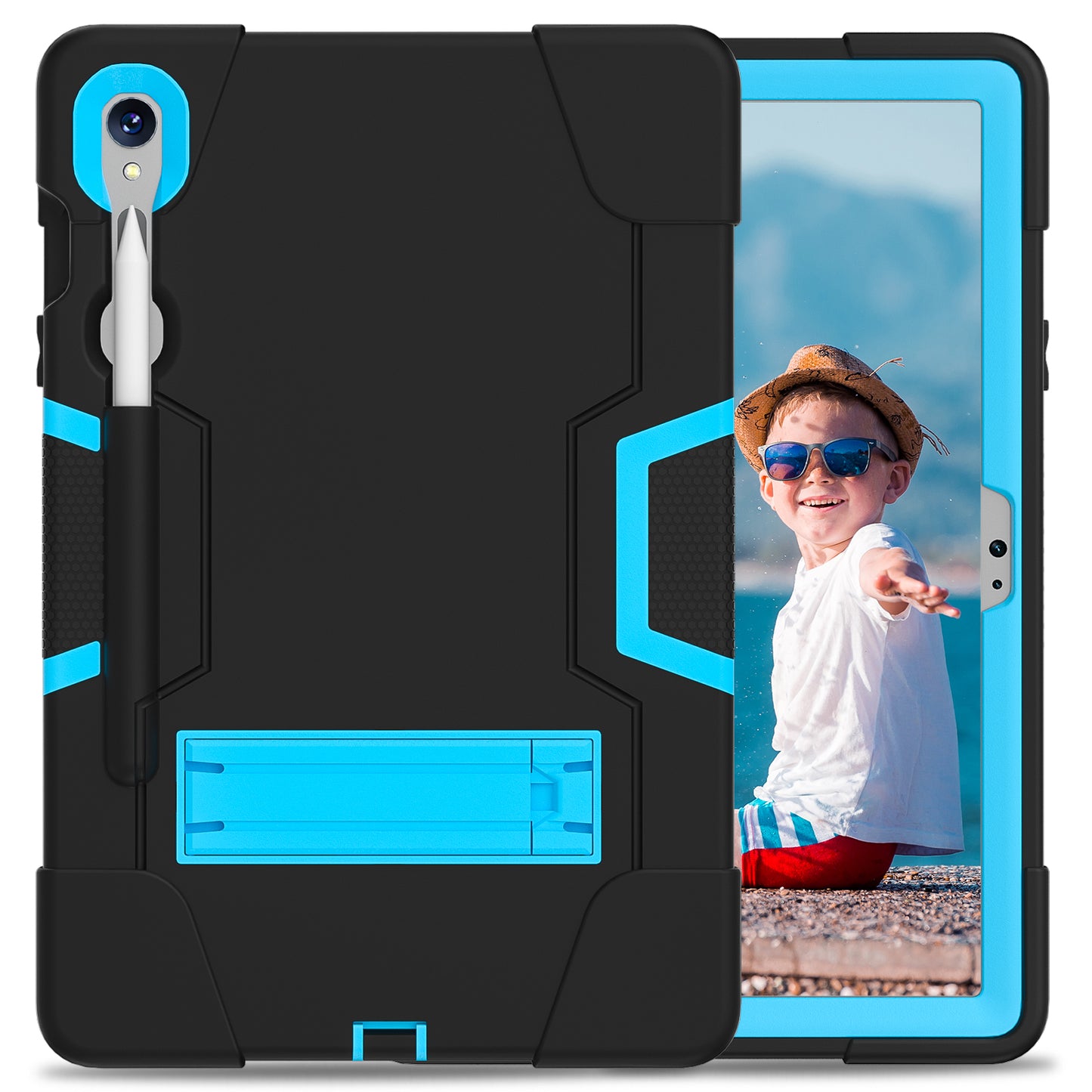 Contrast Armor Galaxy Tab S8 Shockproof Case Silicone PC Full Protection
