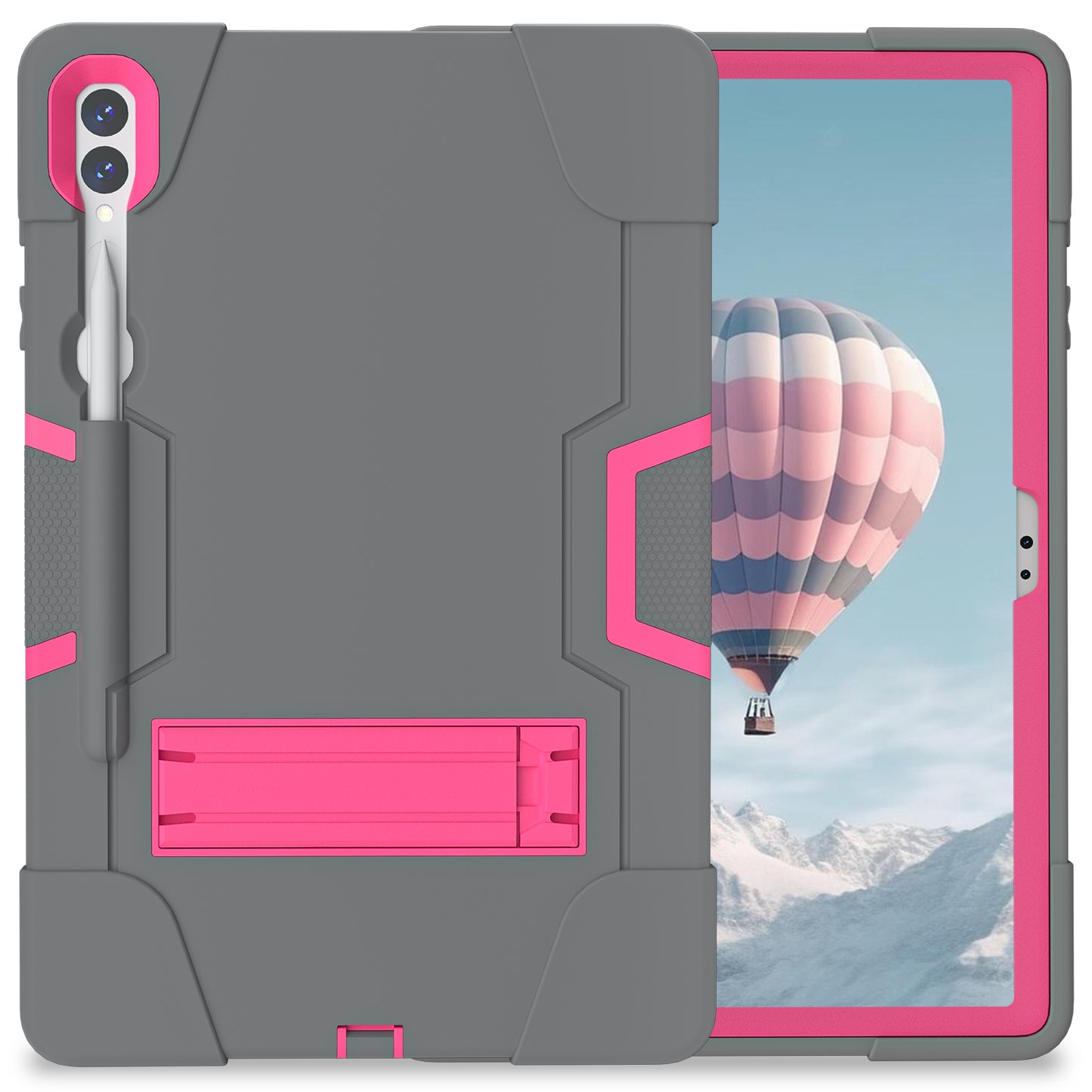 Contrast Armor Galaxy Tab S8+ Shockproof Case Silicone PC Full Protection