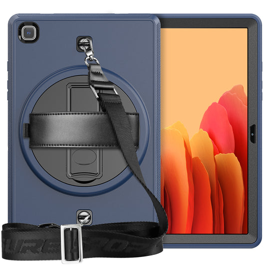 Coolinan Galaxy Tab A7 Lite Shockproof Case Built-in Screen Protector Rotation Stand