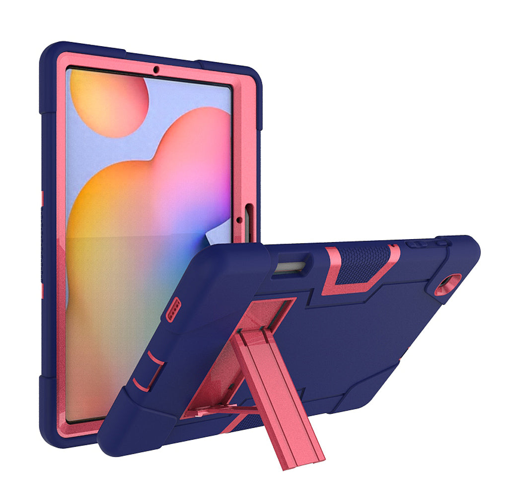 Contrast Armor Galaxy Tab S6 Lite Shockproof Case Silicone PC Full Protection