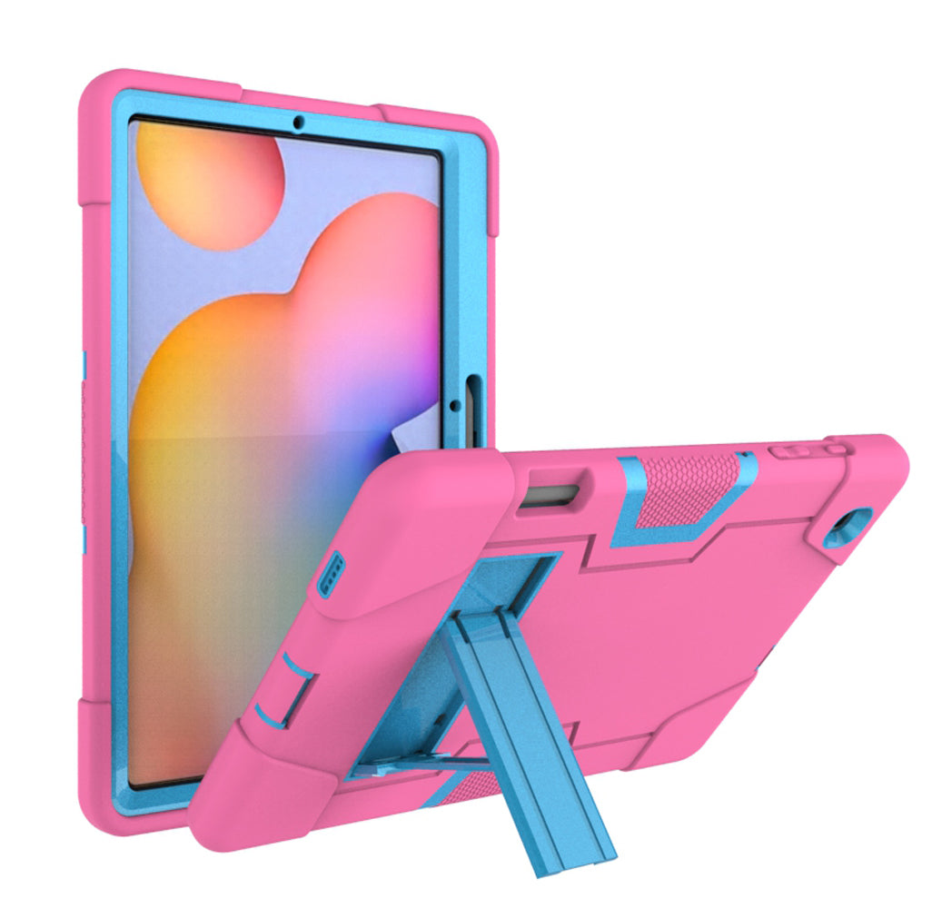 Contrast Armor Galaxy Tab S6 Lite Shockproof Case Silicone PC Full Protection