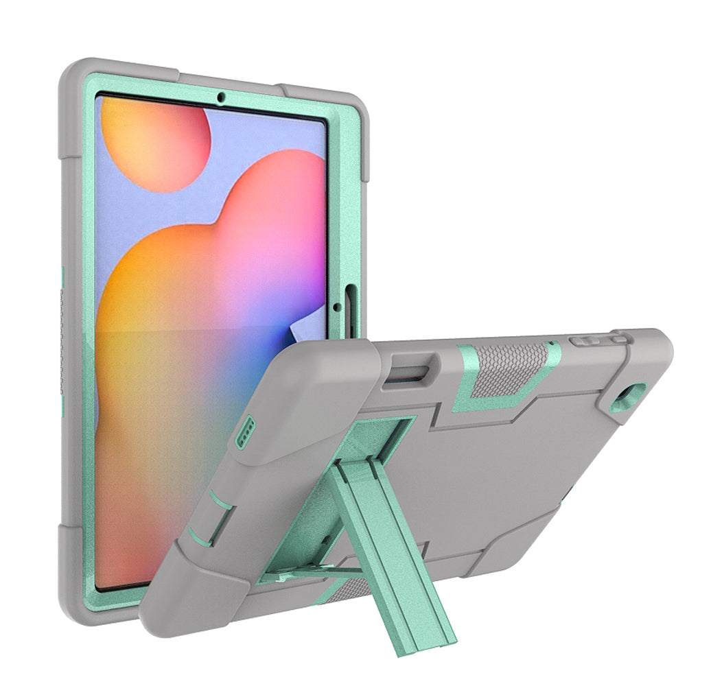 Contrast Armor Galaxy Tab S6 Lite Shockproof Case Silicone PC Full Protection