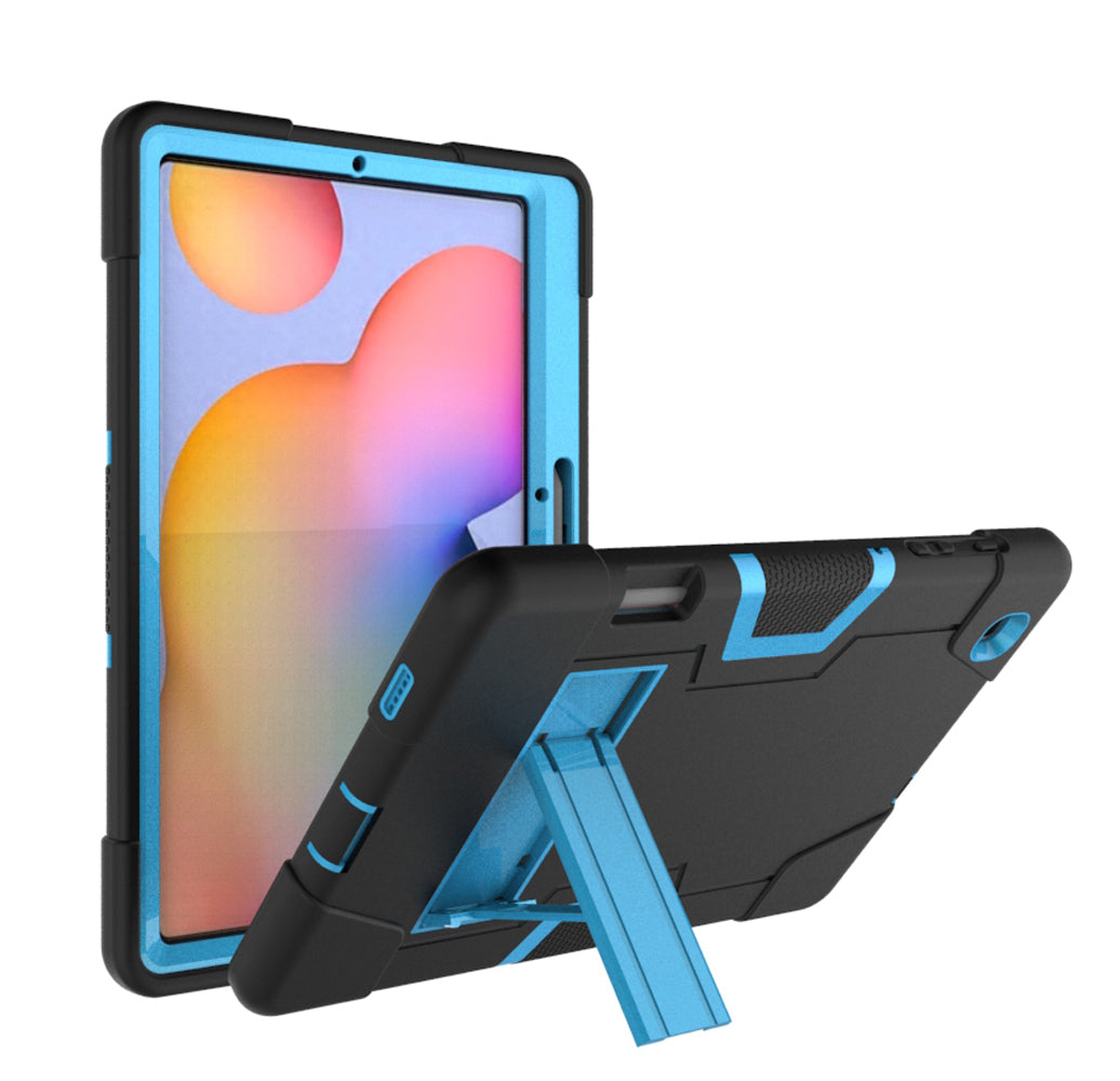 Contrast Armor Galaxy Tab S6 Lite Shockproof Case Silicone PC Full Protection
