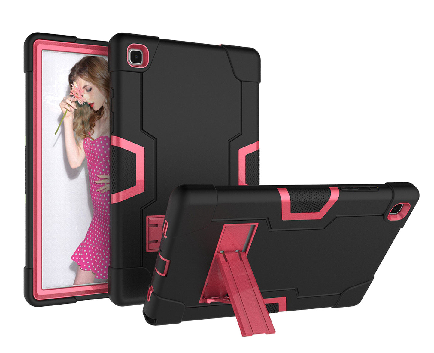 Contrast Armor Galaxy Tab A7 Shockproof Case Silicone PC Full Protection