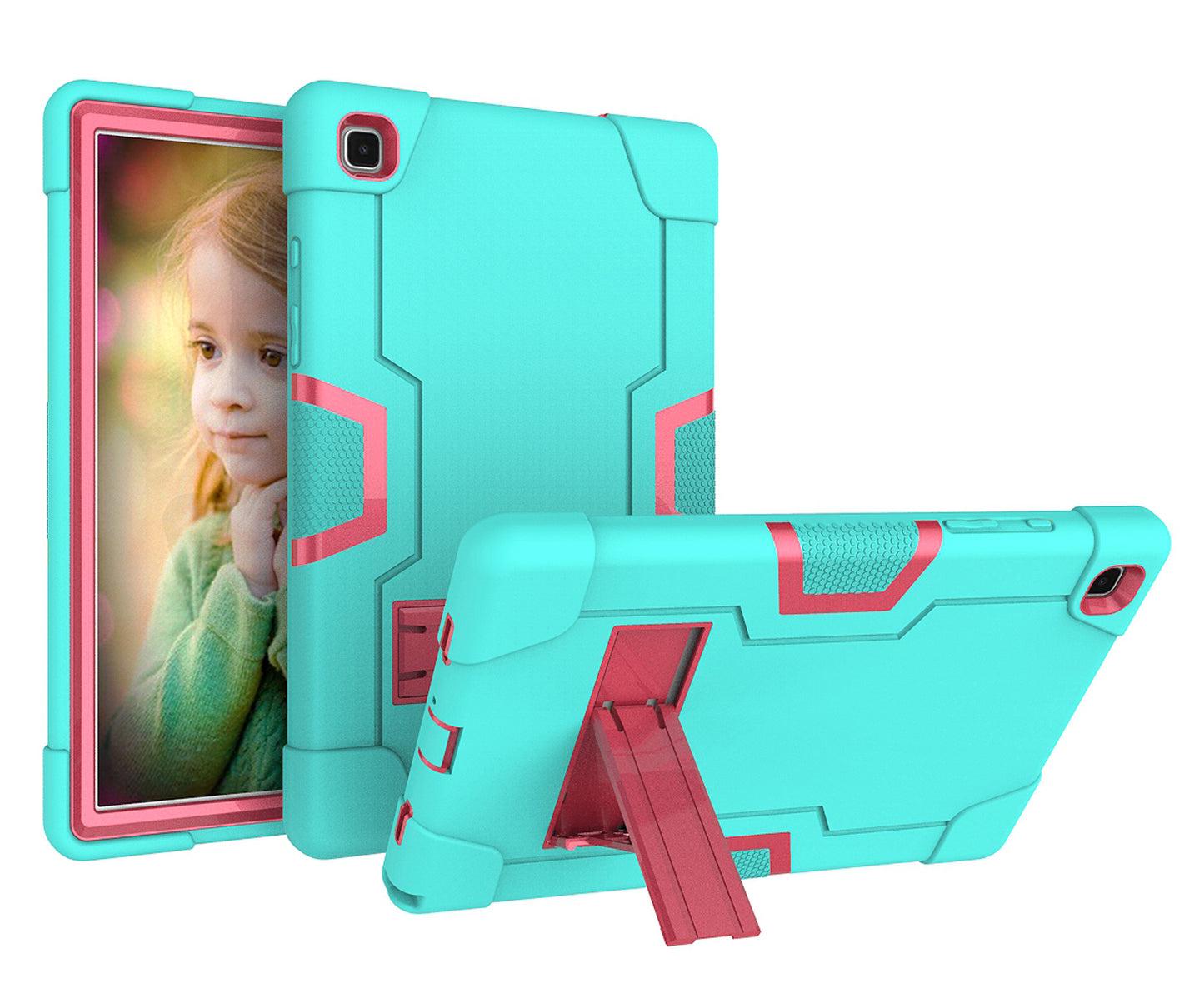 Contrast Armor Galaxy Tab A7 Shockproof Case Silicone PC Full Protection