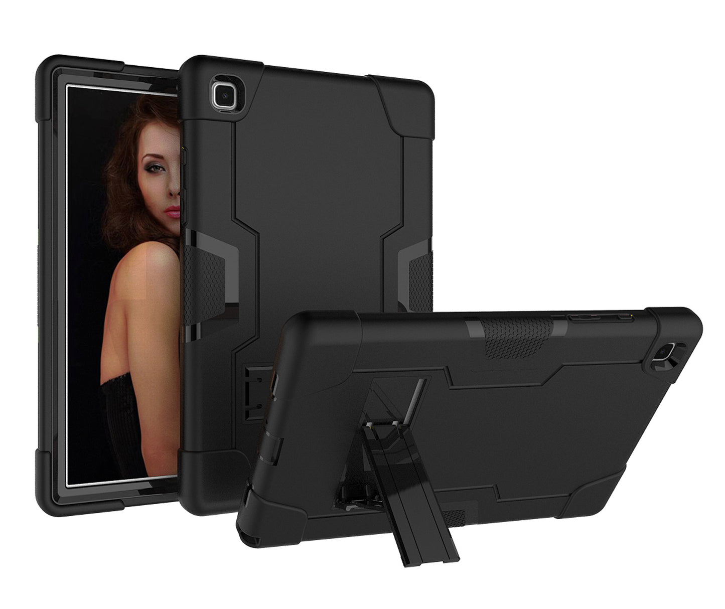 Contrast Armor Galaxy Tab A7 Shockproof Case Silicone PC Full Protection