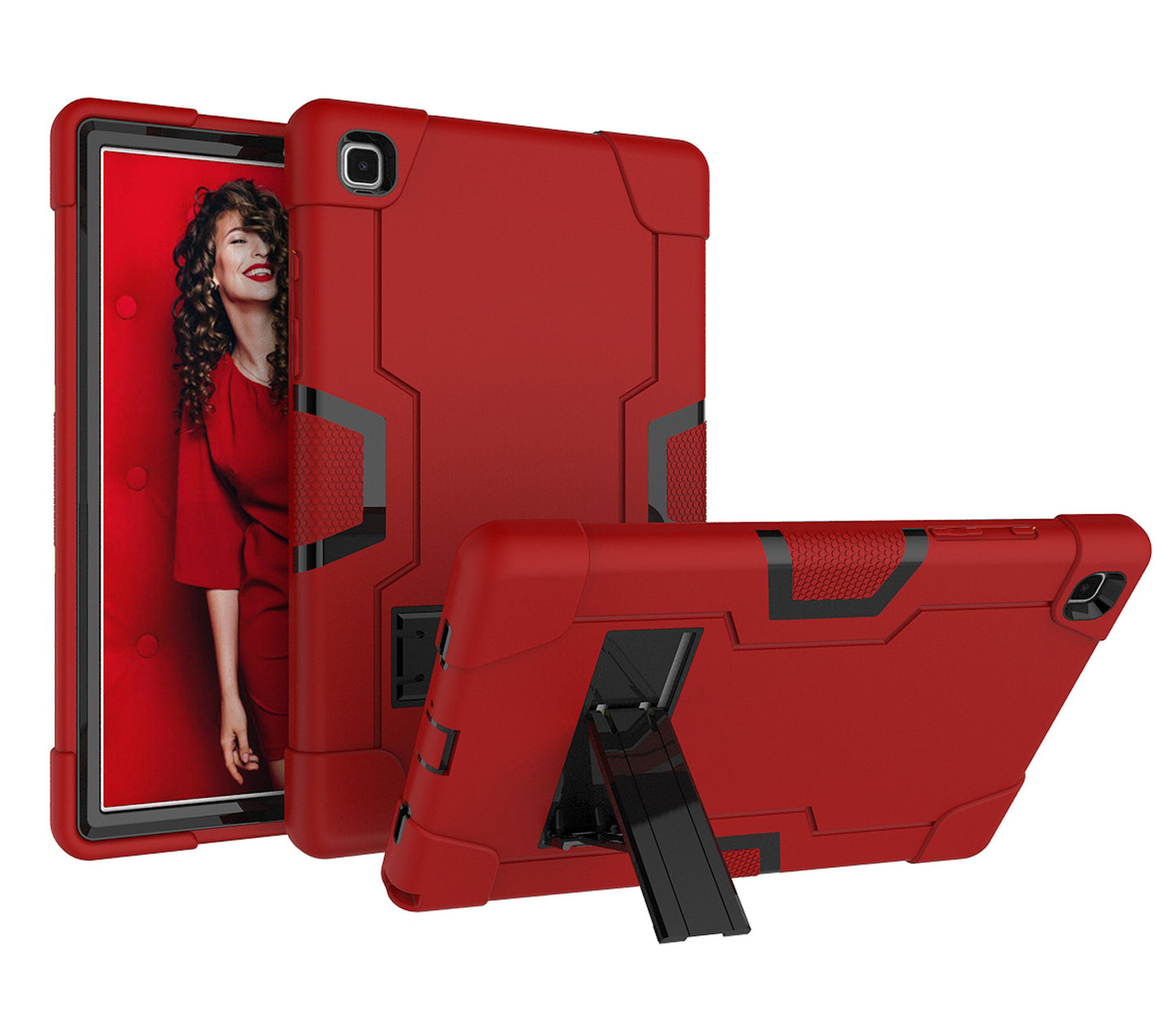 Contrast Armor Galaxy Tab A7 Shockproof Case Silicone PC Full Protection