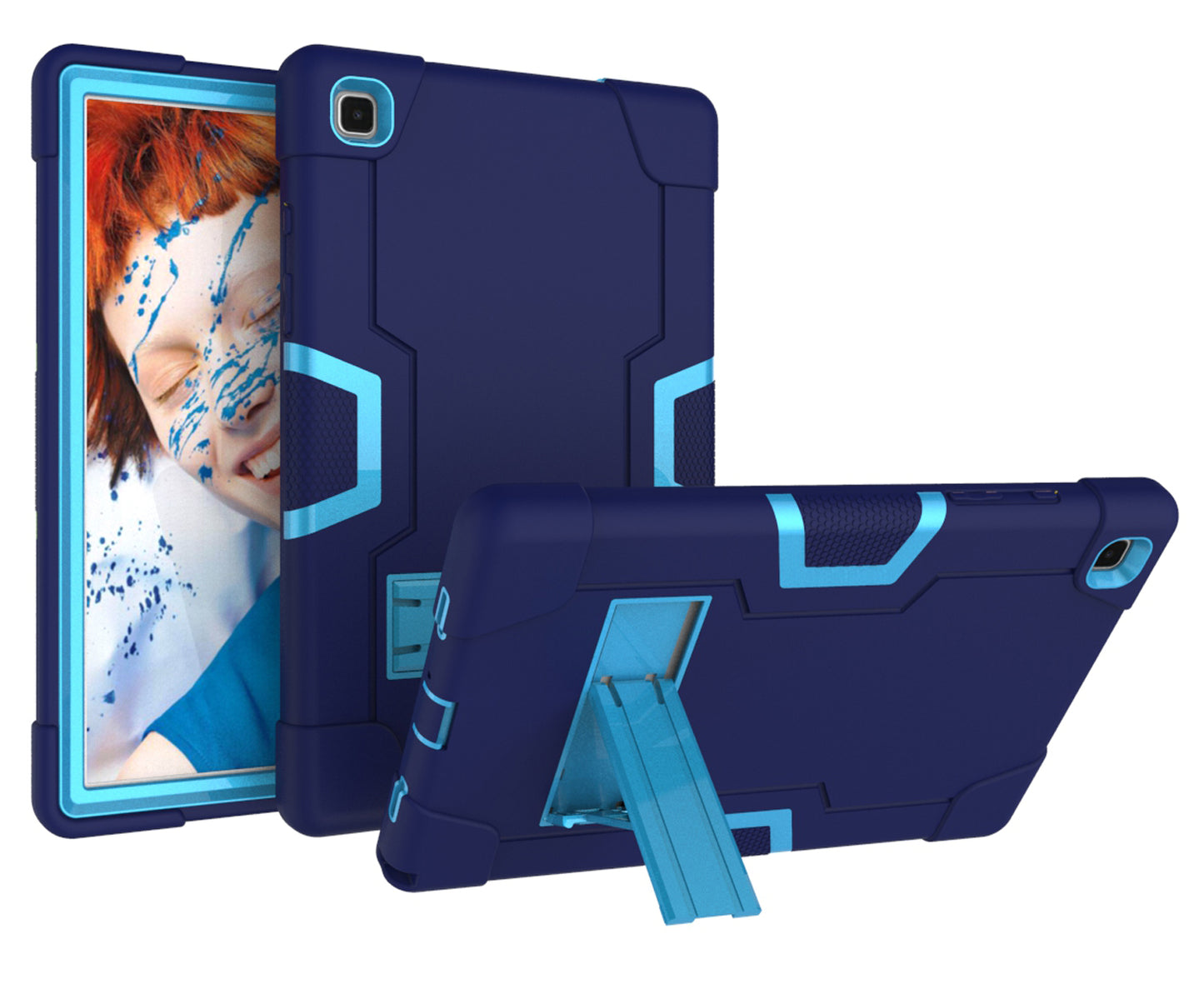 Contrast Armor Galaxy Tab A7 Shockproof Case Silicone PC Full Protection