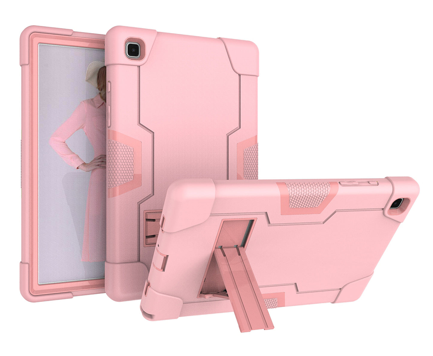 Contrast Armor Galaxy Tab A7 Shockproof Case Silicone PC Full Protection