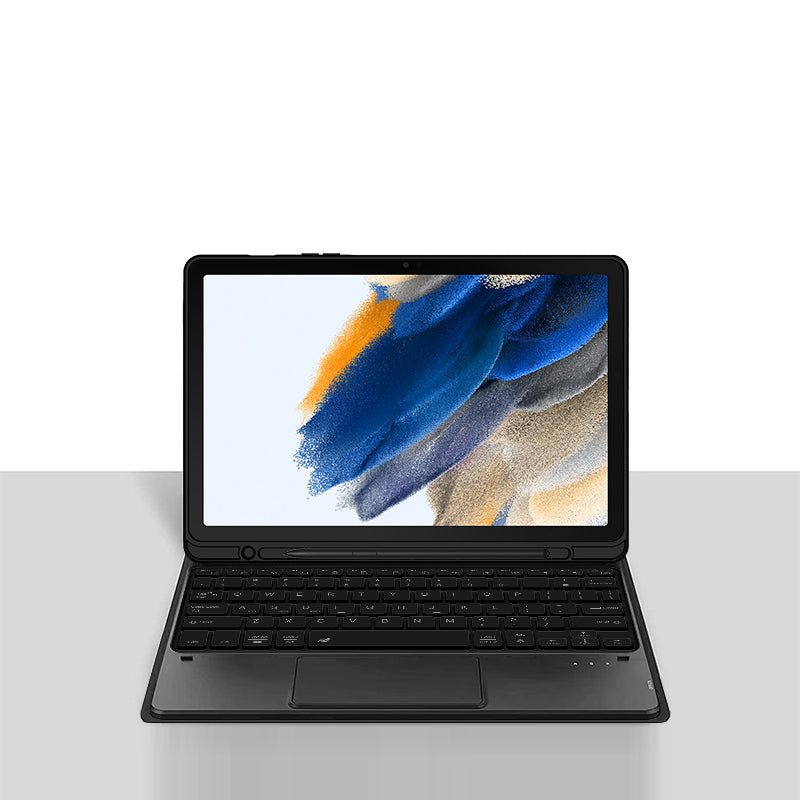 Classical Book Galaxy Tab A7 Keyboard Case Touchpad Stand Detachable Voltage