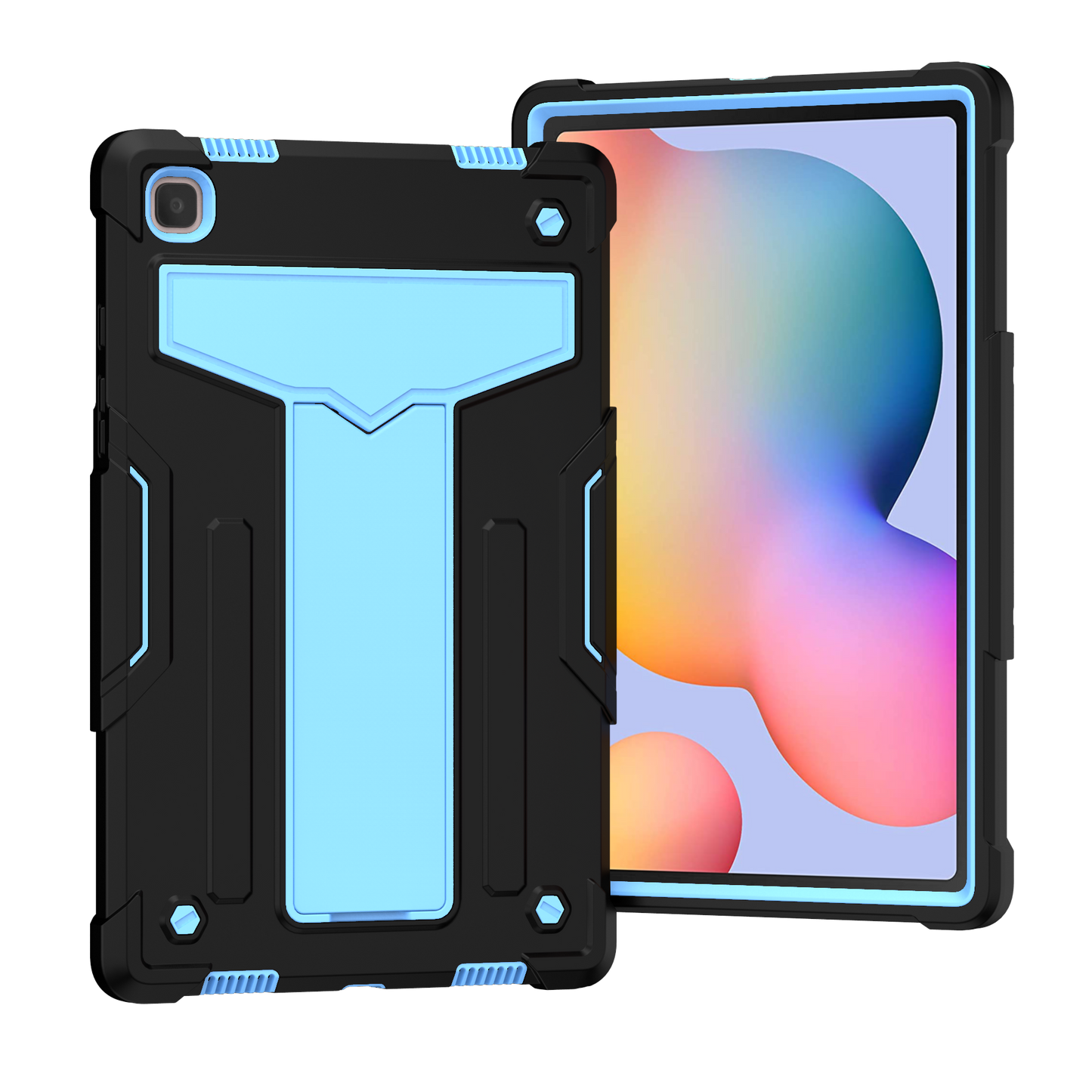 Hit-Color Shark Galaxy Tab A7 Shockproof Case Heavy Duty Kids Safety