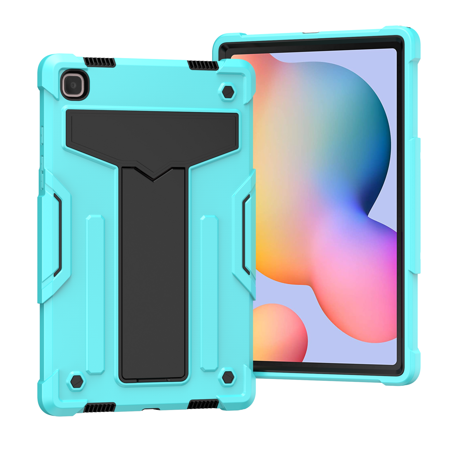 Hit-Color Shark Galaxy Tab A7 Shockproof Case Heavy Duty Kids Safety