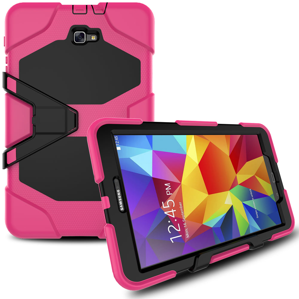 Tough Box Galaxy Tab A 10.1 2017 Shockproof Case with Built-in Screen Protector